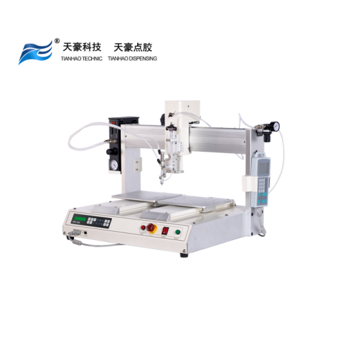 Silicone Adhesive Automatic silicone sealant adhesive  dispensing system with  Dual station systems TH-2004D-530Y-KJ Factory